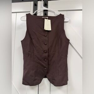 ARITZIA Button-Up Vest